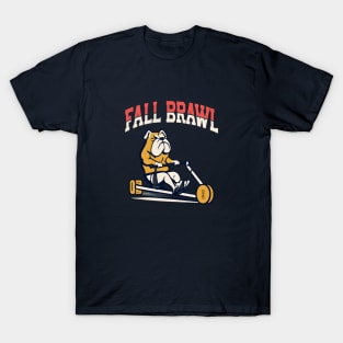 Fall Brawl Bulldog retro T-Shirt